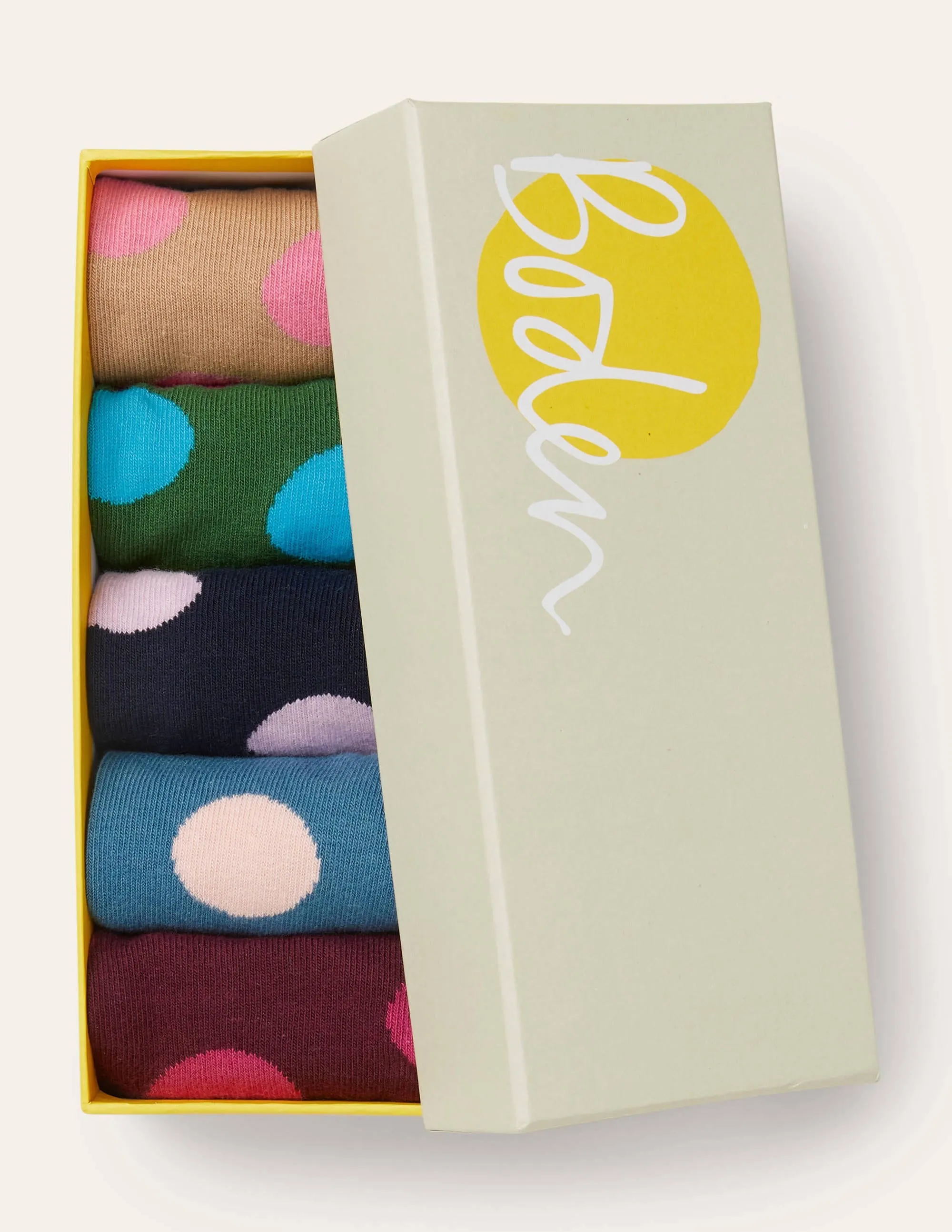 5-Pack Ankle Socks-Spot