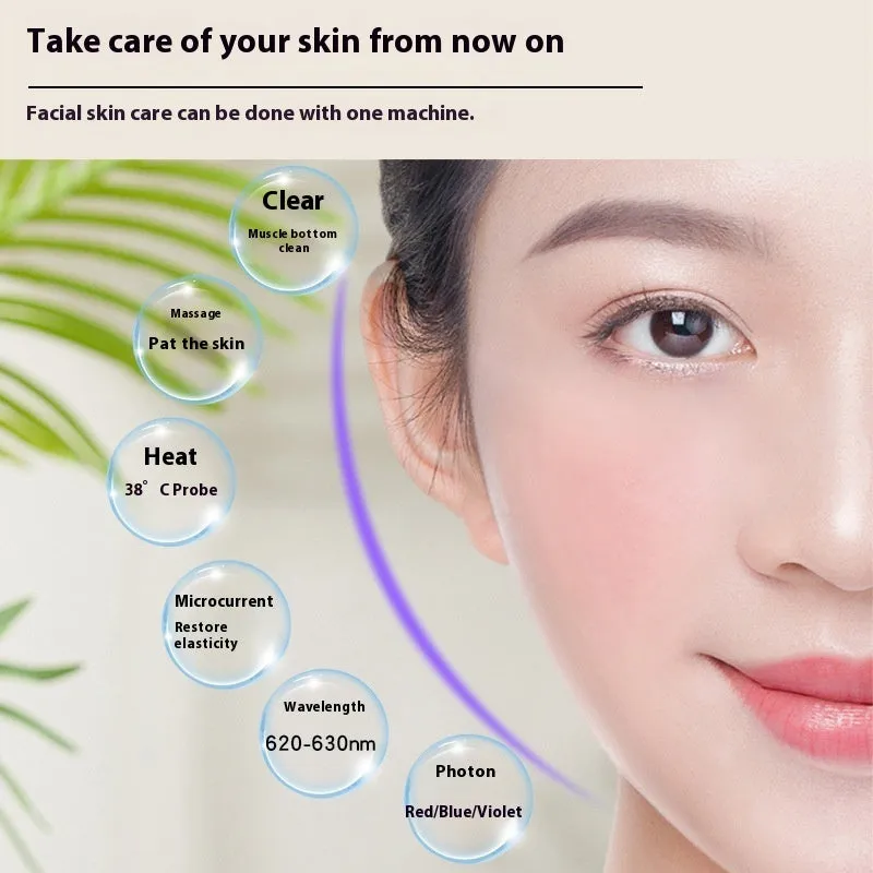 Advanced Photon Skincare Device – Rejuvenating Massage & Light Therapy