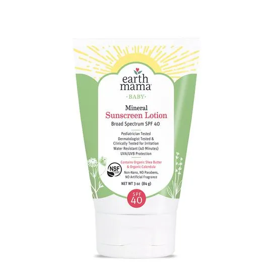 Baby Mineral Sunscreen Lotion: SPF 40