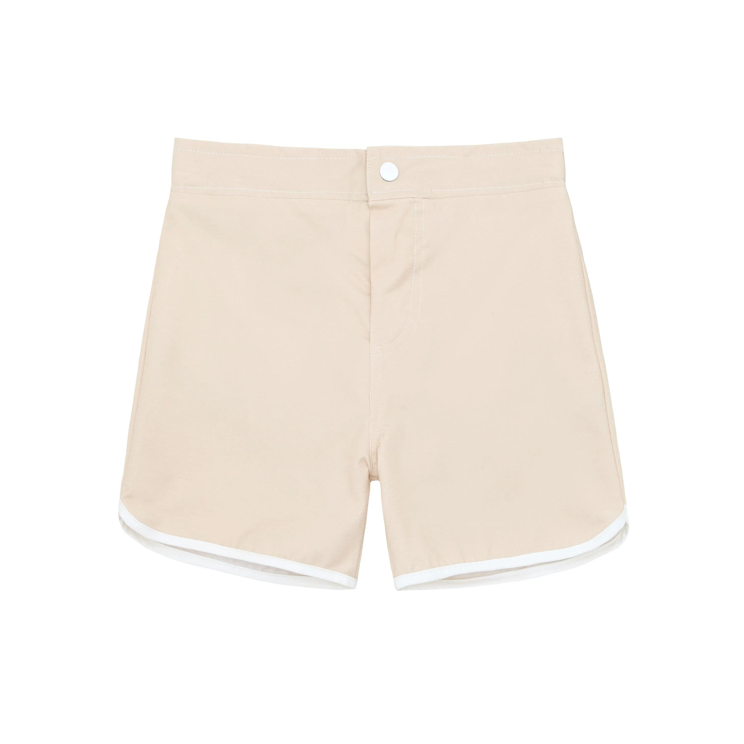 boys tan board short
