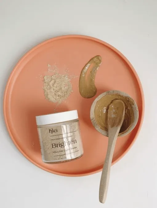 Brighten Fruit Enzymes & Honey Yellow Clay Mask