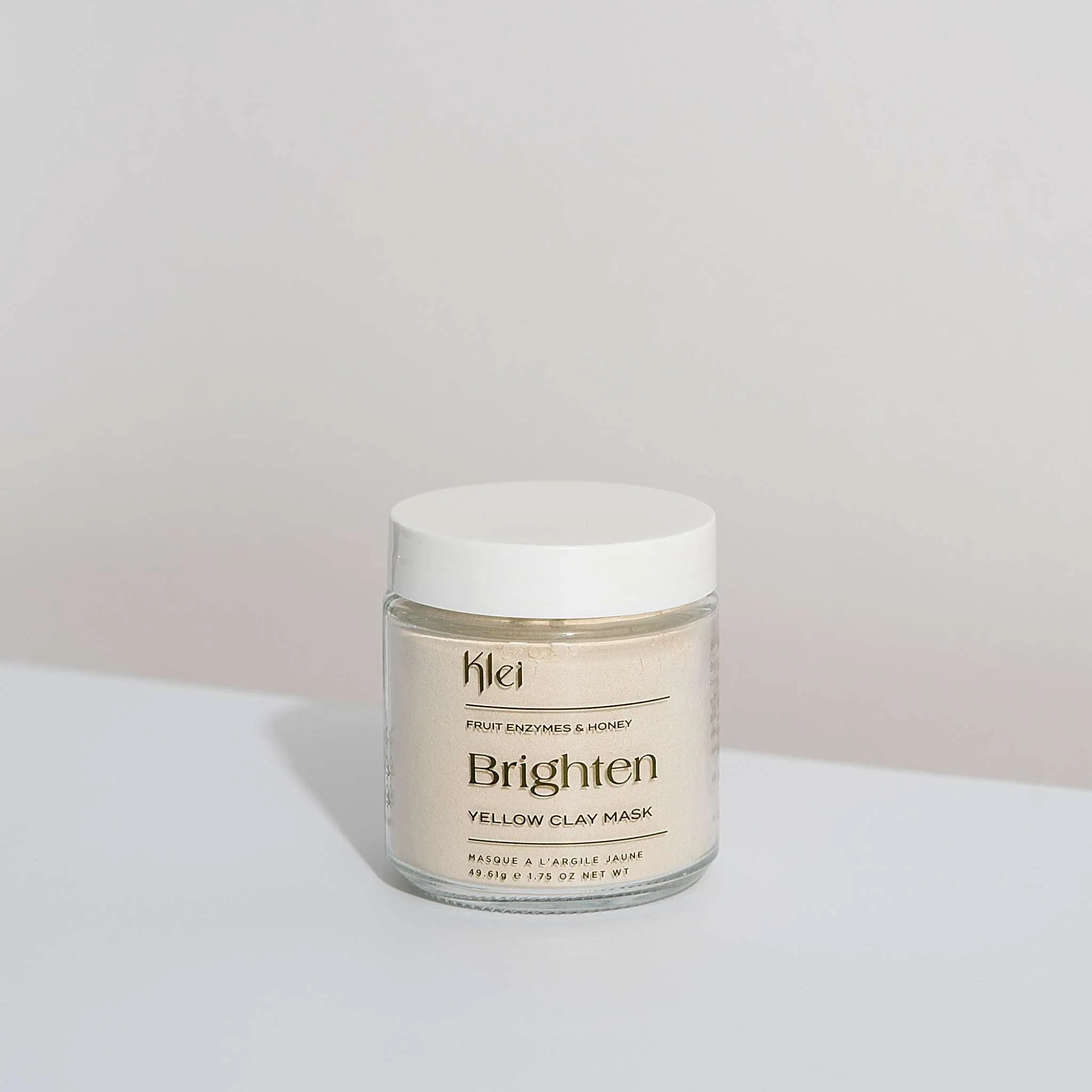 Brighten Fruit Enzymes & Honey Yellow Clay Mask