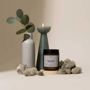 Candle  Eucalyptus   Tangerine