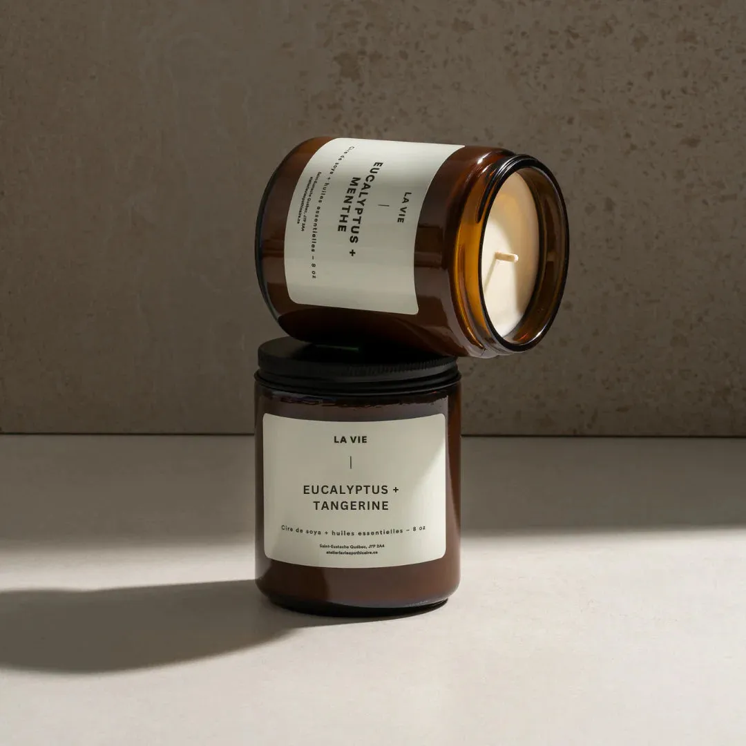 Candle  Eucalyptus   Tangerine