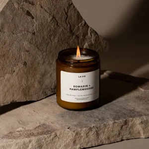 Candle  Rosemary   Grapefruit