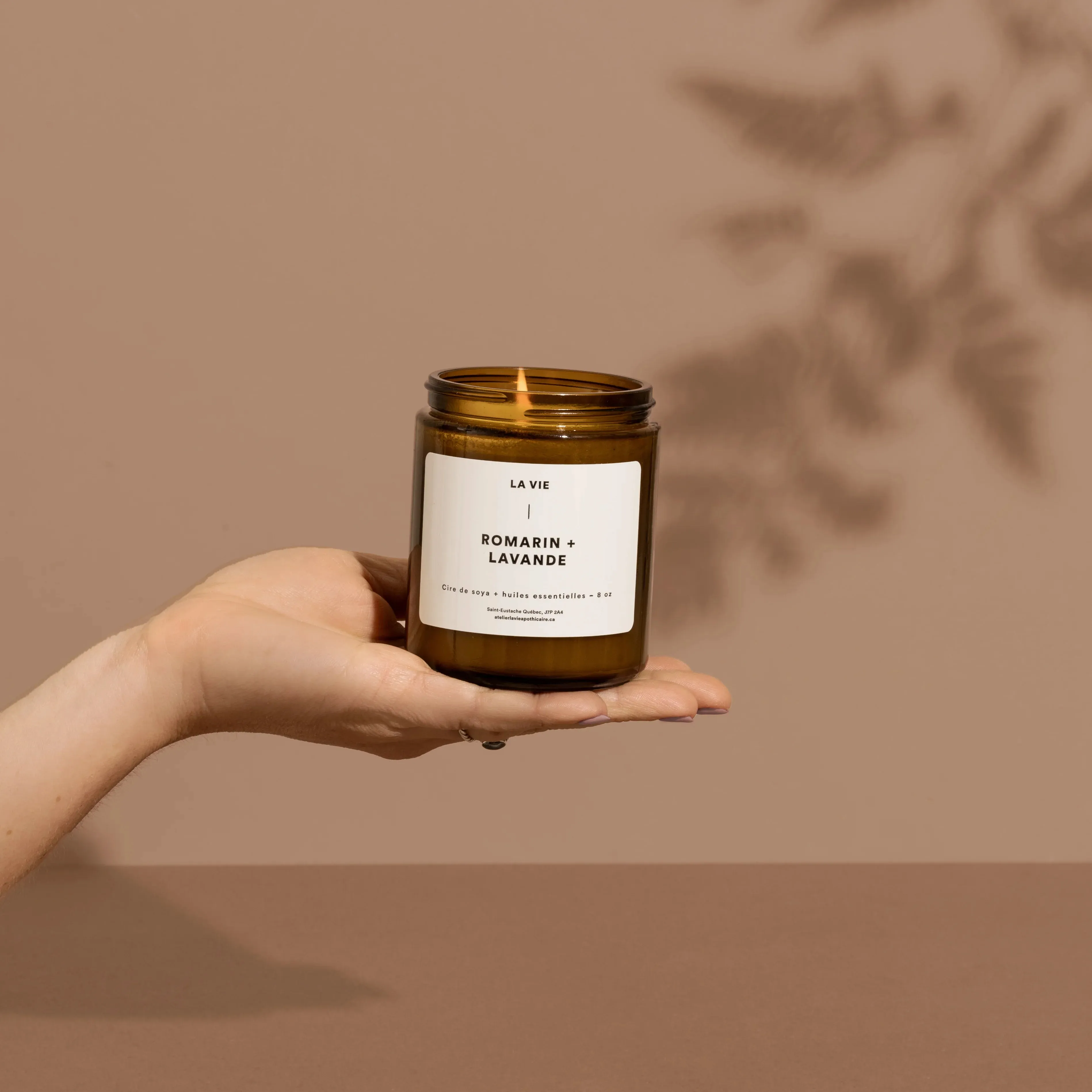 Candle  Rosemary   Lavender