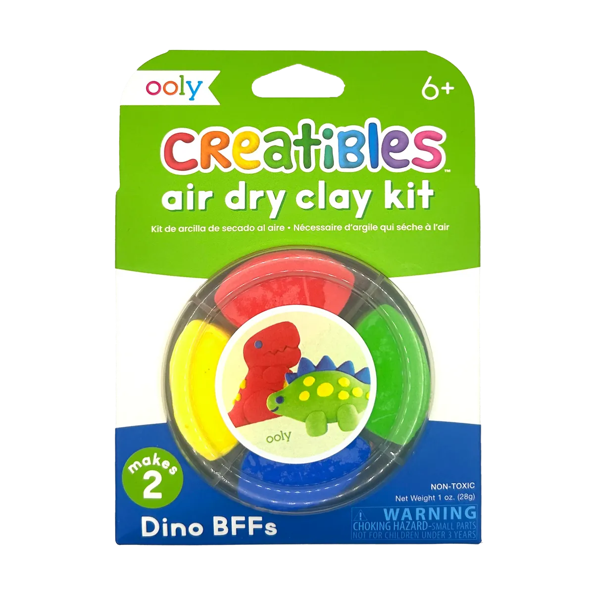 Creatibles Mini Air Dry Clay Kit - Dino BFFs