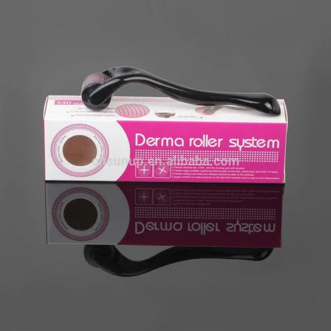 Derma Roller System Massager Anti-aging Face and Body Micro needling Therapy Roller