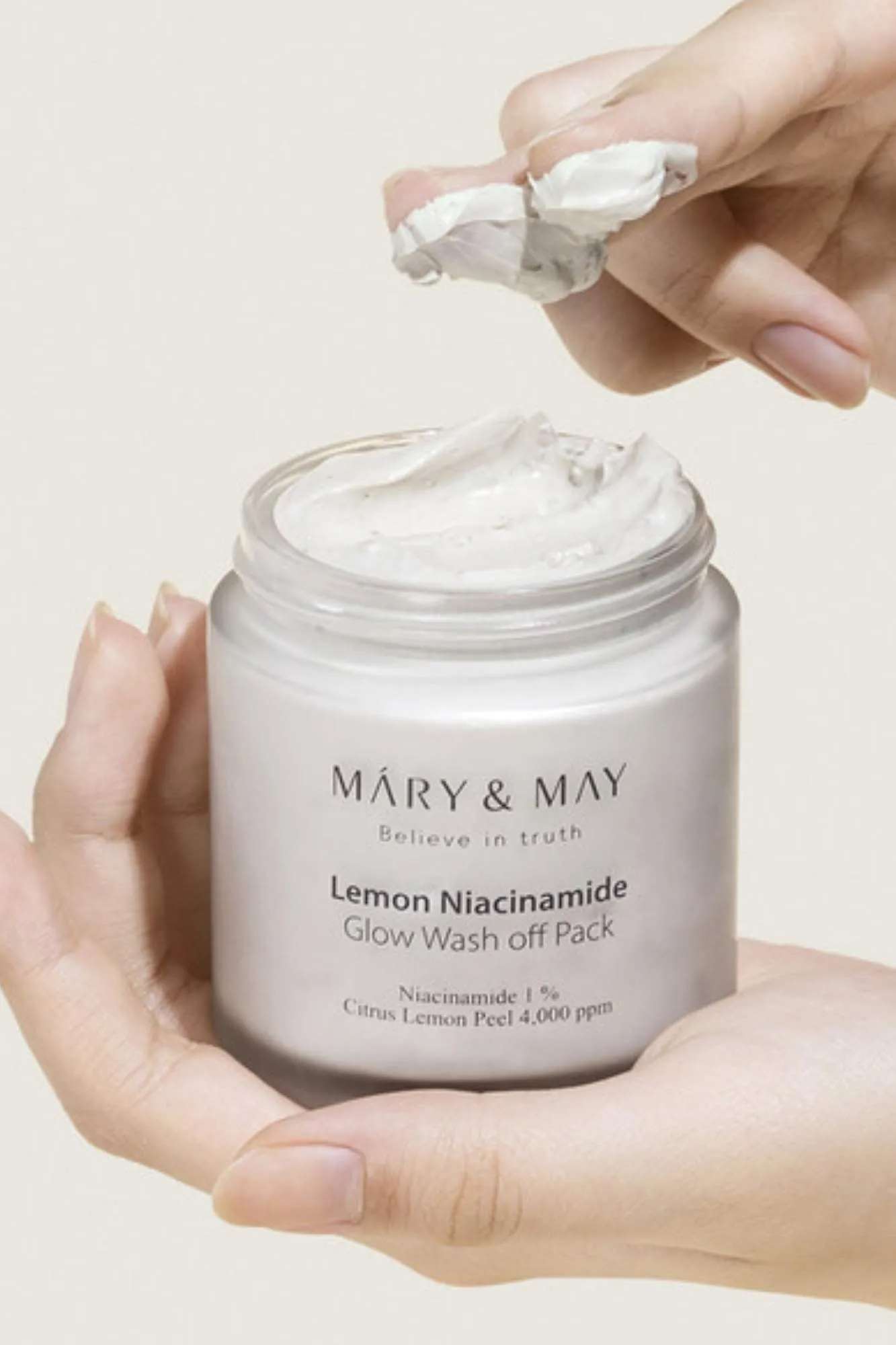 Mary & May - Lemon Niacinamide Glow Wash Off Pack - 30g / 125g