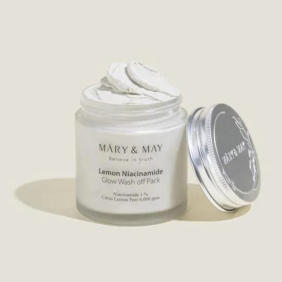 Mary & May - Lemon Niacinamide Glow Wash Off Pack