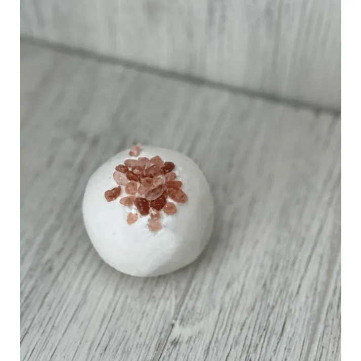 Pink Sea Salt Jewelry Bath Bomb