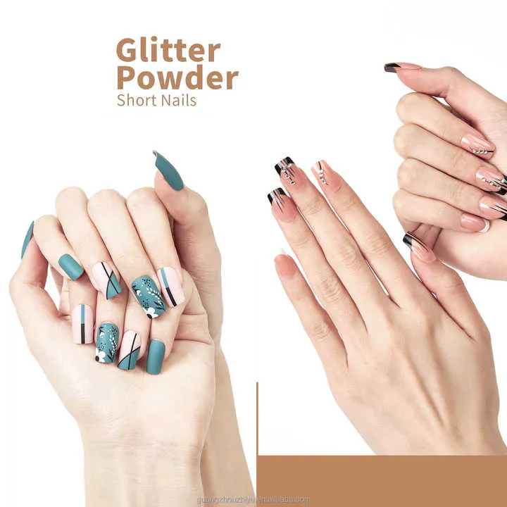 Press on Nails Wholesale Artificial False-أظافر صناعية