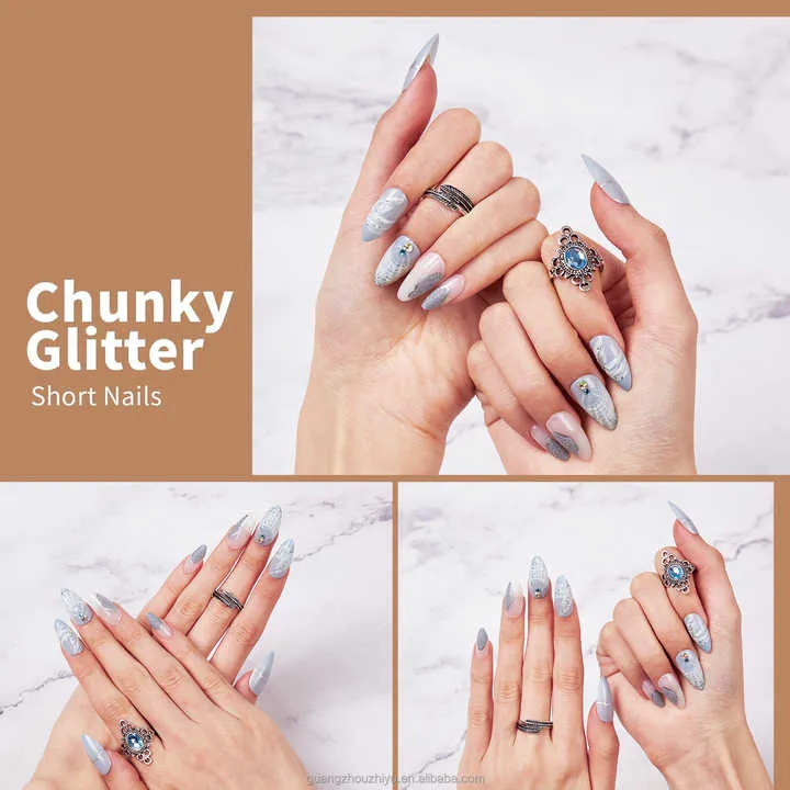 Press on Nails Wholesale Artificial False-أظافر صناعية صناعي