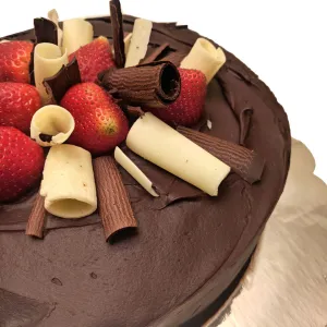 Rich chocolate cake