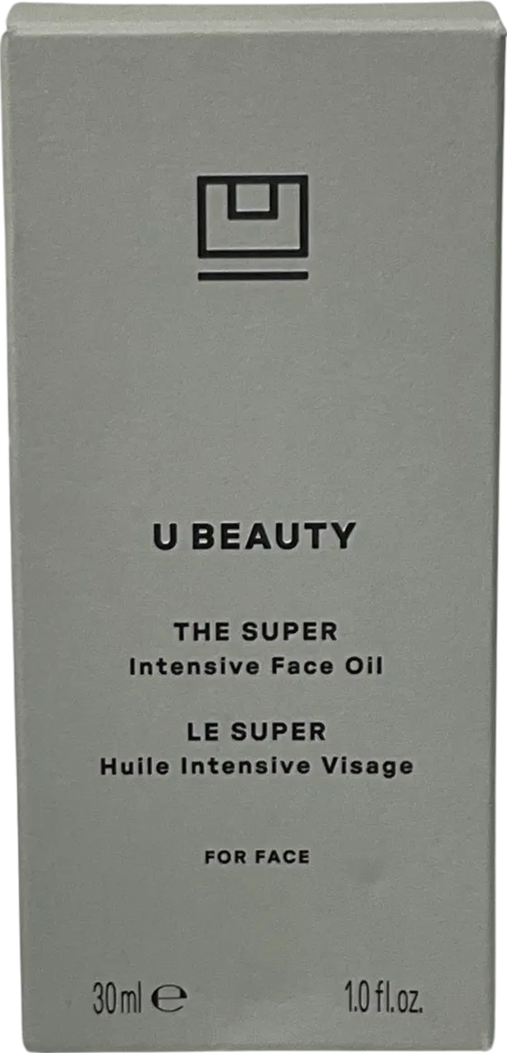 U Beauty The Super Intensive Face Oil 30ml